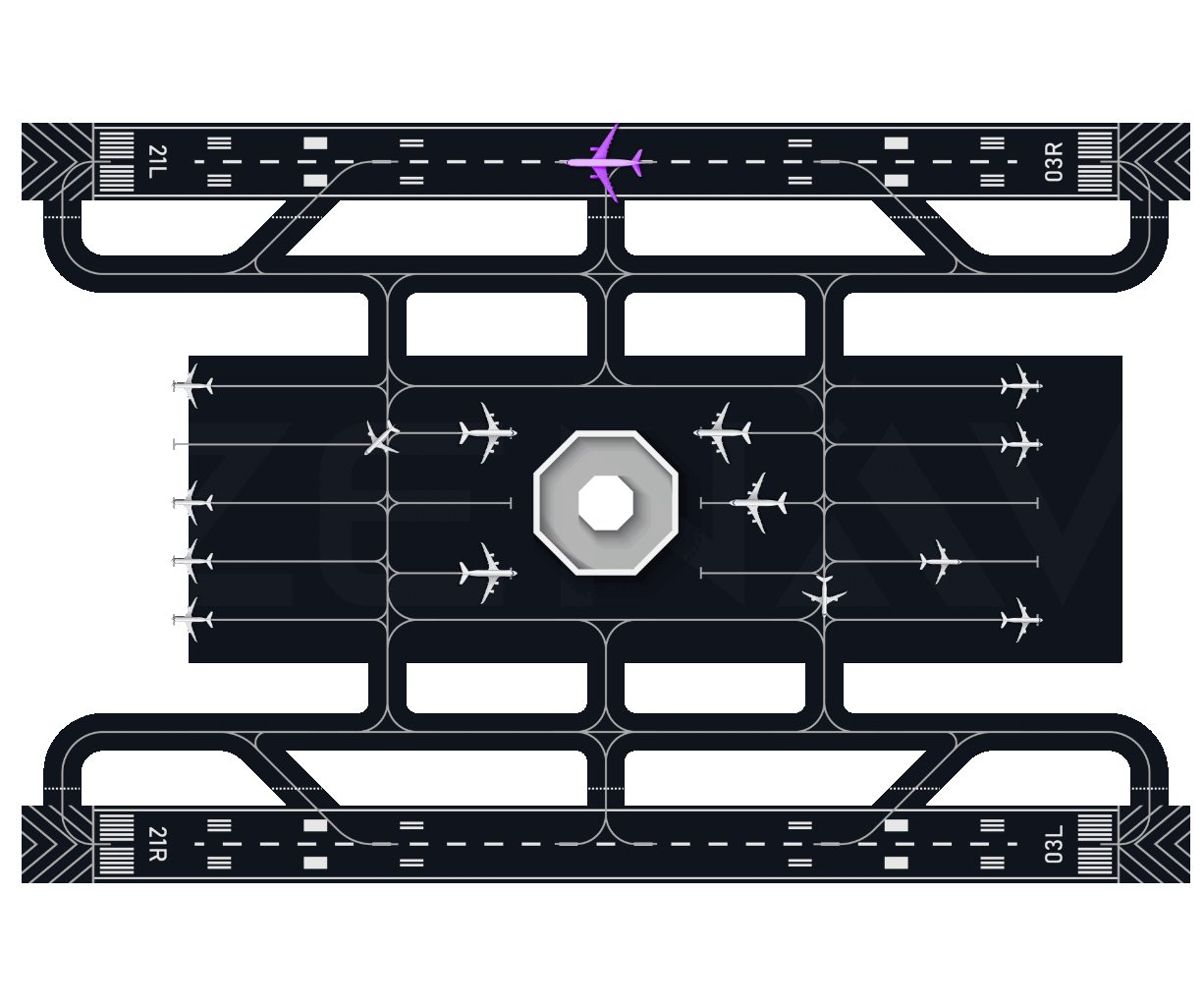 Airport Animation